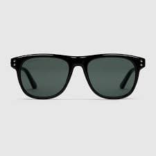 Square frame sunglasses in black | GUCCI® US