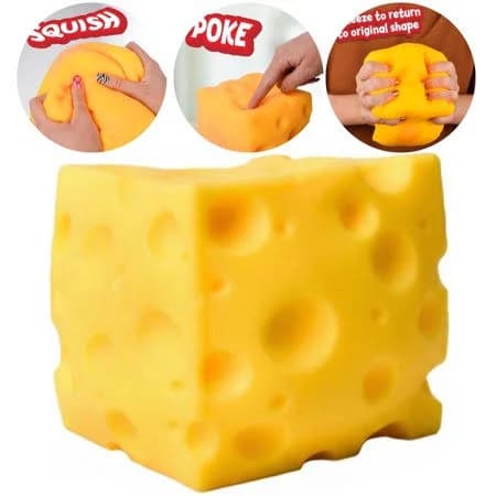 Soft Slow Rebound Cheese Squishy Toy