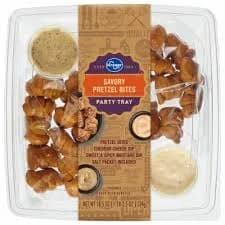 Kroger Savory Pretzel Bites Party Tray