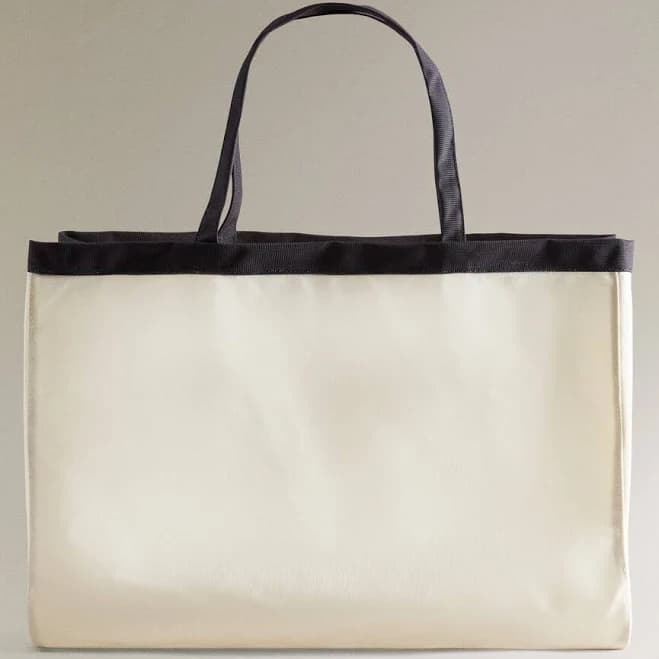 Zara Home Waterproof Shopper Bag