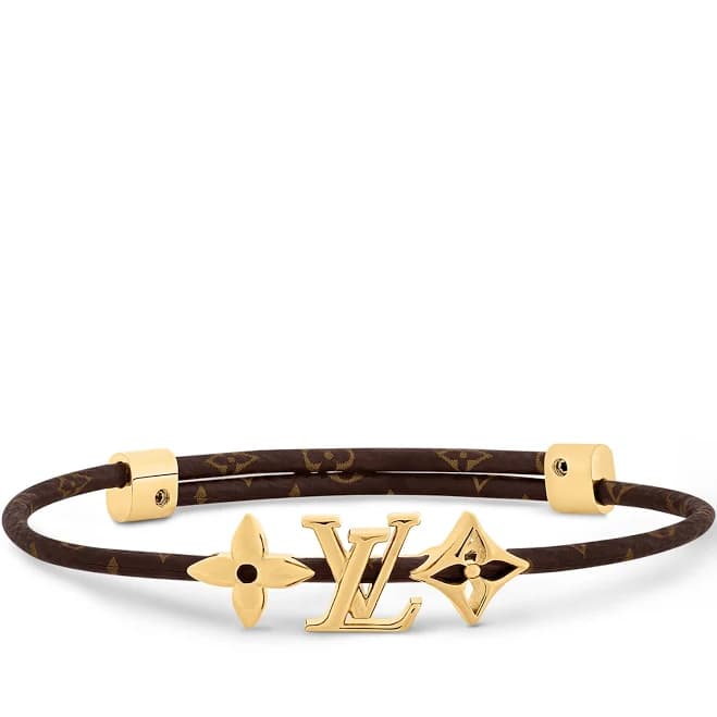 Louis Vuitton LV Iconic Monogram Leather Bracelet