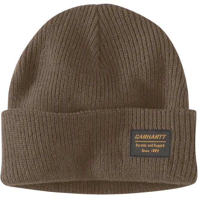 Carhartt Men's Knit Rugged Patch Beanie