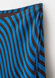 Long zebra skirt - Teen | MANGO Zambia