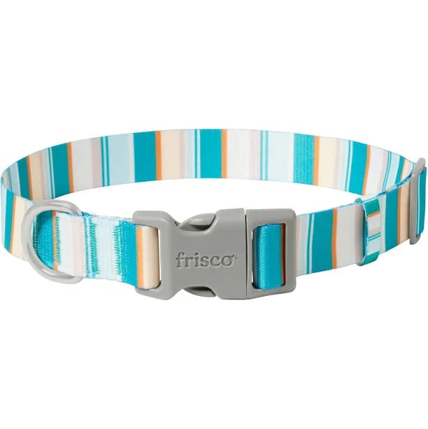 Frisco Patterned Polyester Dog Collar