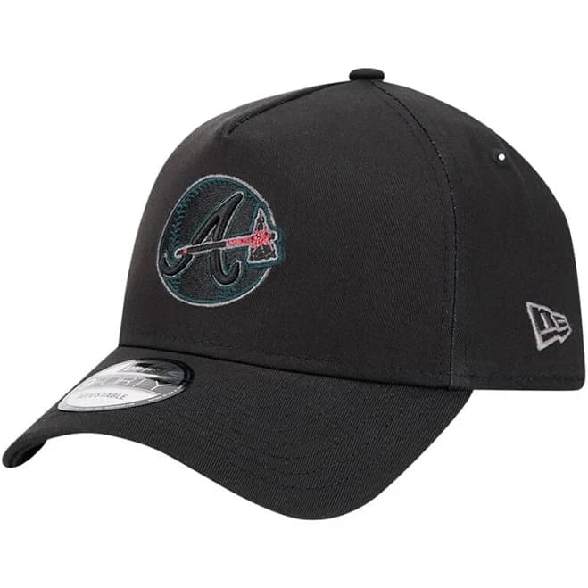 New Era Men's Atlanta Braves Tonal Pop 9FORTY A-Frame Adjustable Hat