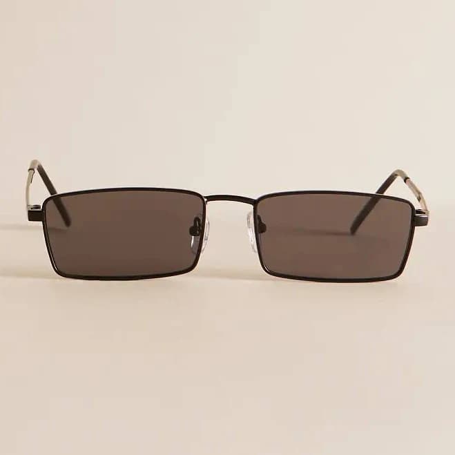 BKE Women's Rectangle Sunglasses with Buckle