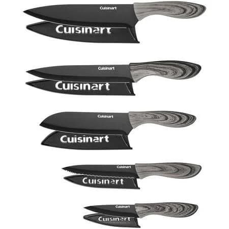 Cuisinart 10-Piece Ceramic Coated Knife Set