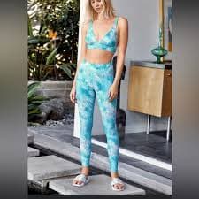 Johnny Was | Swim | Nwt Johnny Was Calme Womens Swim Aqua Keys Paddle Pants Watercolor Blue Small | Poshmark