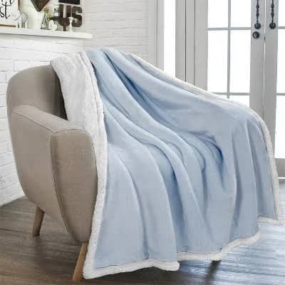 Sherpa Throw Blanket Pavilia