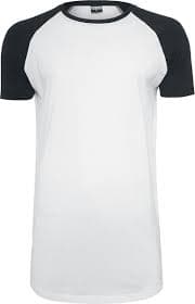 Urban Classics Men's Shaped Raglan Long Tee T-Shirt for Men, Available in Many Different Colours, Sizes S - XXL, cha/blk : Amazon.se: Fashion