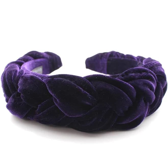 Arkward Velvet Braided Headband