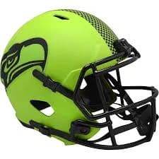 Seattle Seahawks Rave Authentic Football Helmet