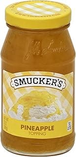 Pineapple Spoonable Ice Cream Topping, 12 oz