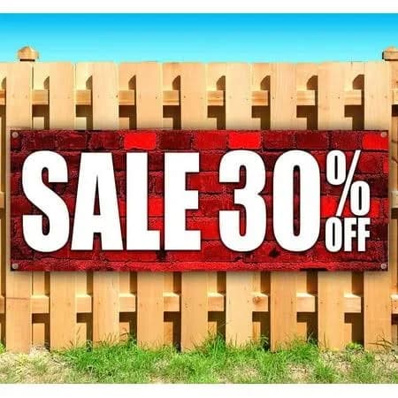 Heavy Duty Vinyl Banner Sign