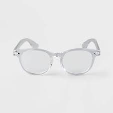 Men's Round Blue Light Filtering Reading Glasses - Goodfellow & Co™ Clear : Target
