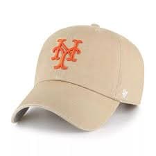 47 Brand New York Mets Clean Up Hat Khaki – City Limit NY