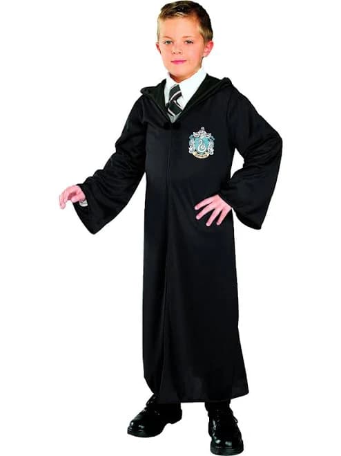 Harry Potter Slytherin Robe Halloween Costume for Boys