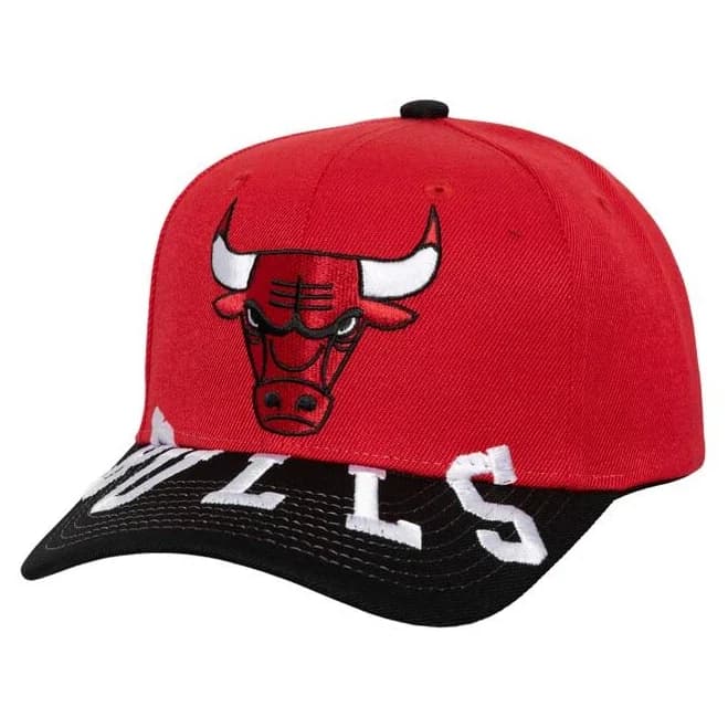 Mitchell & Ness Men's Chicago Bulls Underarch Two-Tone Pro Crown Snapback