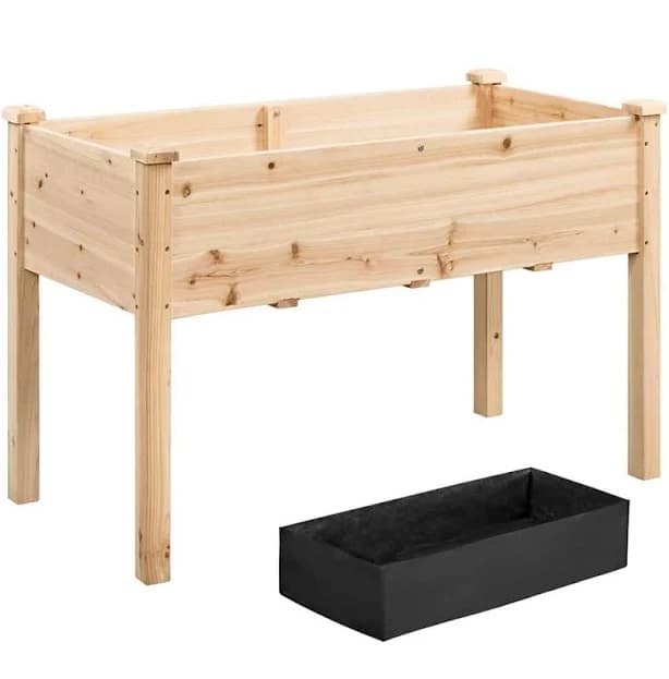 Yaheetech Elevated Rectangle Garden