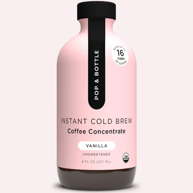 POP & BOTTLE Organic Vanilla Coffee Super Concentrate