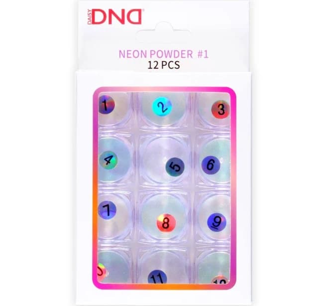 DND Gel Chrome Nail Art Powder Kit