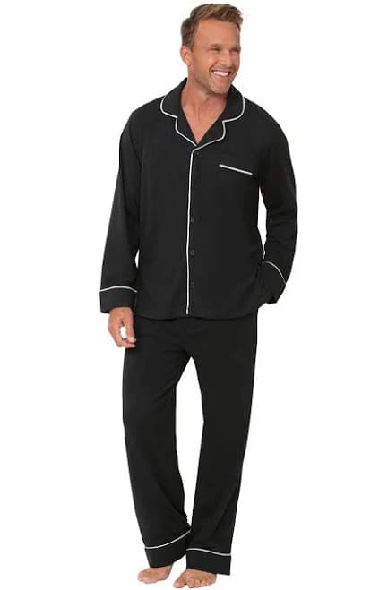 Men's pajamagram Long Sleeve Button Front Set