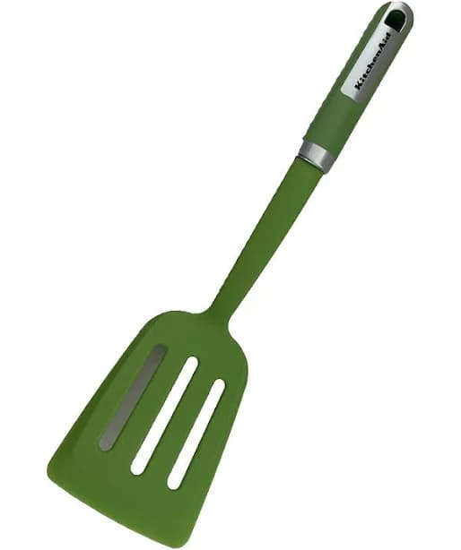 KitchenAid Lime Green Slotted Lifter Turner Flipper