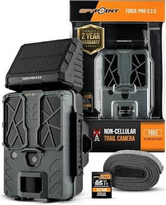 Spypoint Force-Pro-S 2.0 Solar Trail Camera