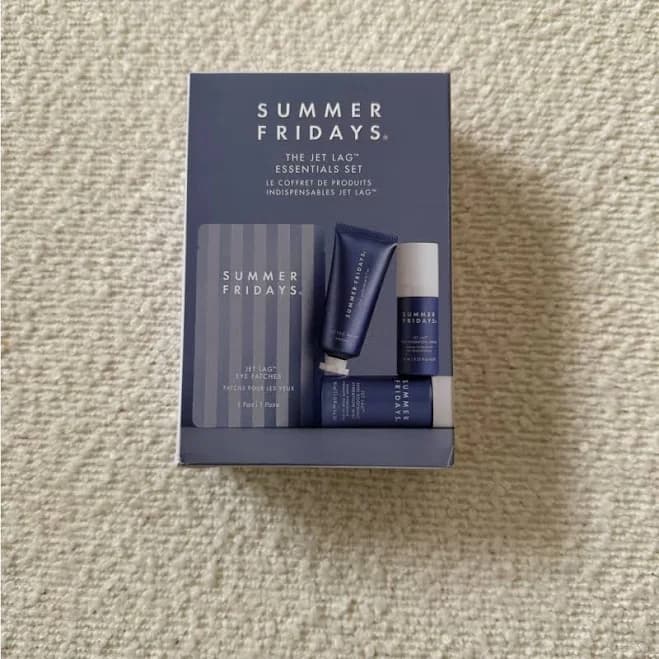 Summer Fridays Skincare | New Summer Fridays Jet Lag Essentials Set | Color: Blue | Size: Os | Lalassclosett's Closet
