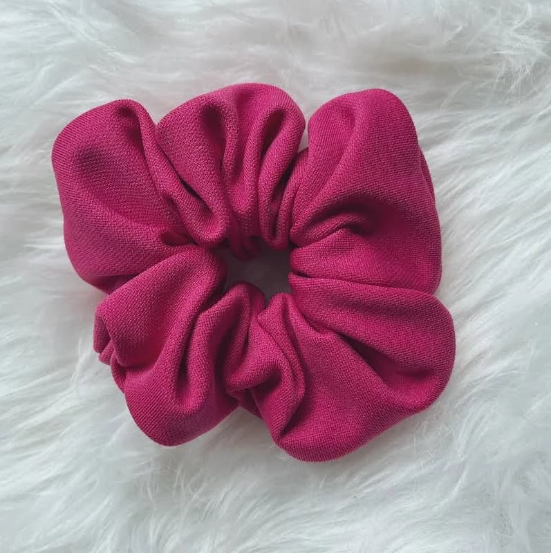 Handmade Silk Scrunchie Elastic Hair Tie