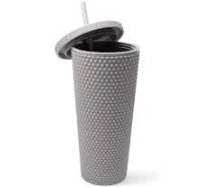 Studded Tumbler- Dark Grey