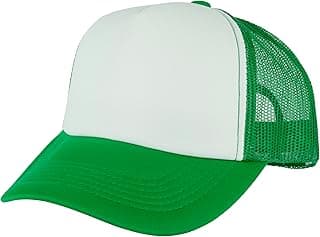 Sublimation Blank Trucker Hats - Polyester Foam Mesh Snapback Baseball Cap