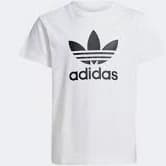 Adidas Adicolor Trefoil Kids-Unisex Original T-Shirt White