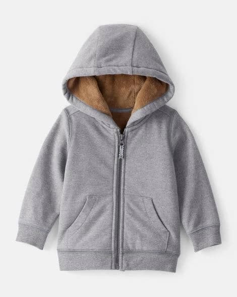 Carter's Baby Boys Boy Long-Sleeve Hooded Zip-Up Jacket