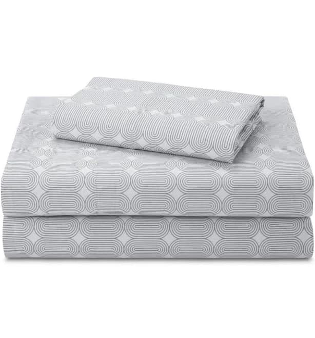 Drew Barrymore Beautiful Geometric 3-Piece Sheet Set