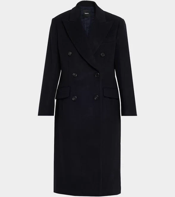 Theory Women's Double-Breasted Coat