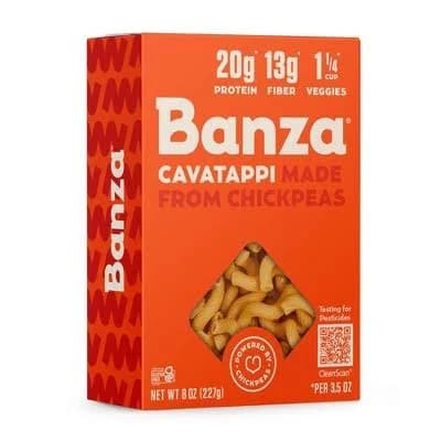 Banza Cavatappi Chickpea Pasta