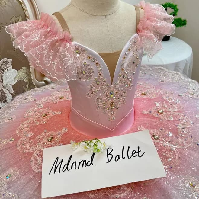Lace Rhinestone Ballet Tutu