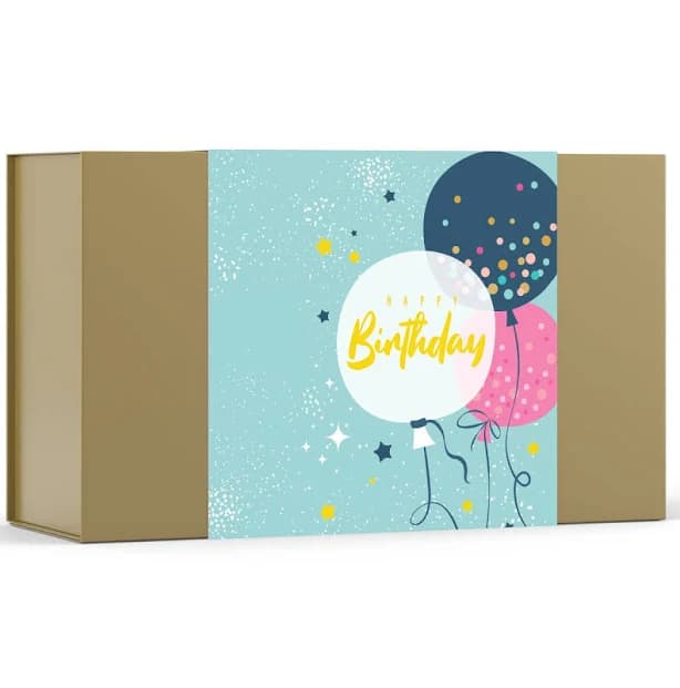 Lindt Custom Lindor Pick and Mix 100-pc Happy Birthday Box
