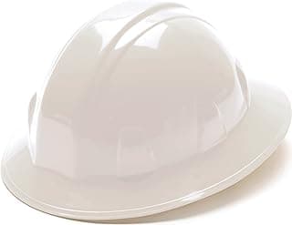 Pyramex Safety SL Series Full Brim Hard Hat 4-Point Ratchet Suspension