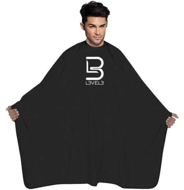 L3vel3 Professional Rubber Neck Cutting Cape