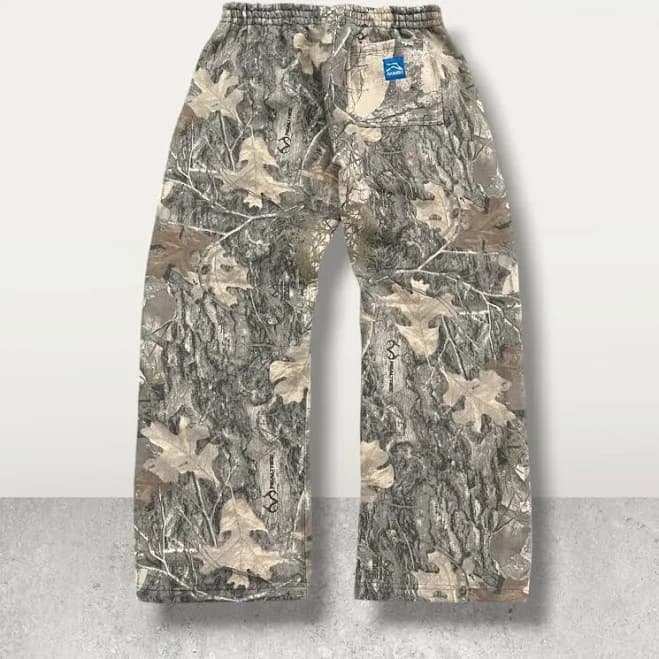Men's Vintage Camouflage Baggy Pants