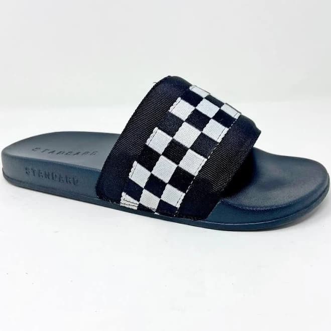 Stndrd Men's Los Angeles Monaco Checkerboard Slides