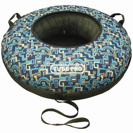41" Hard Bottom Snow Tube Cover with Rubber Inner Tube