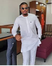African Wedding Suit, African Men's Wear, African Men's Suit, White Wedding Suit, Senator Suit, Men's Kaftan, Dashiki Shirt and Pant, Suit - Etsy