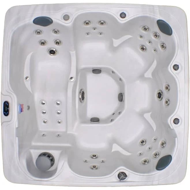 Home and Garden 6 Person 71 Jet Square Hot Tub