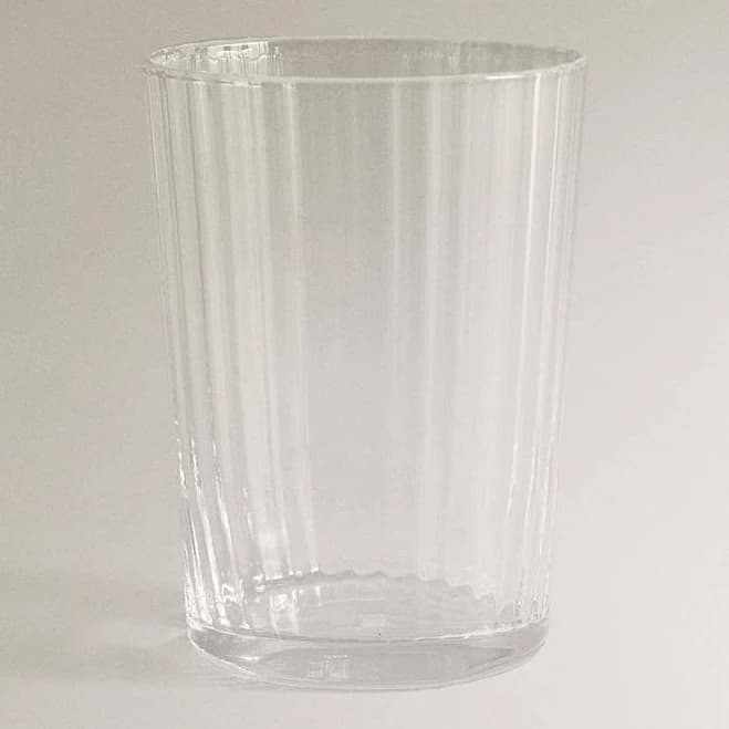 Zara Home Glass Tumbler with Lines