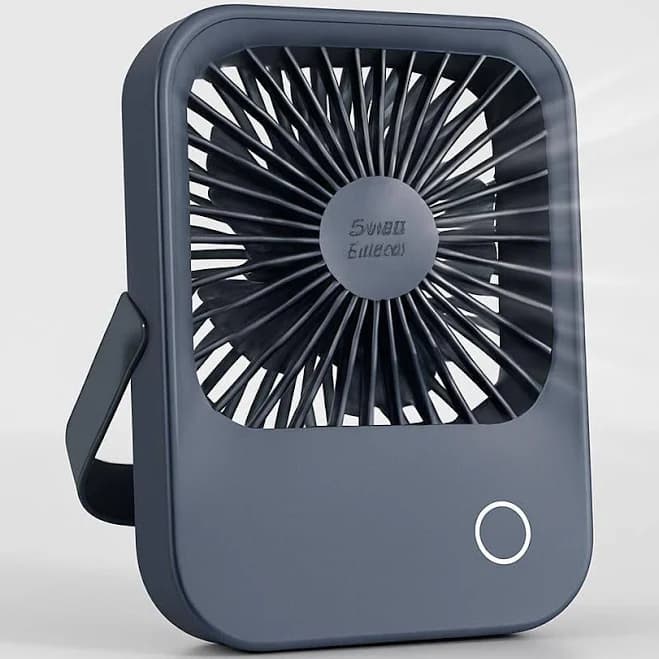 Portable Energy-Efficient Desk Fan