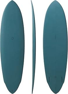 Wood Skin Surfboard Mid Length MID03 Twin, Durable and Light-Weight Structure