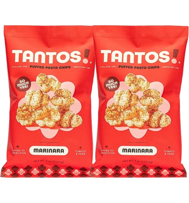 Tantos Marinara Pasta Chips